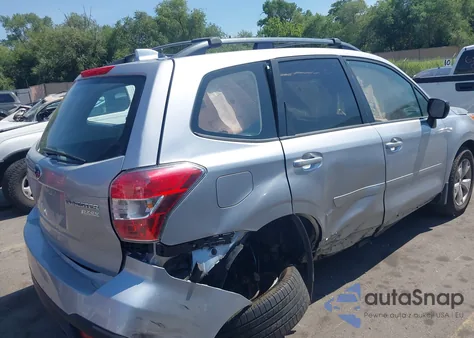 2016 Subaru Forester 2.5I из США, поврежденный, VIN JF2SJABC0GH435505